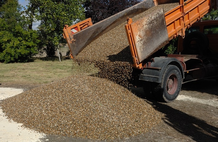 rock and gravel delivery